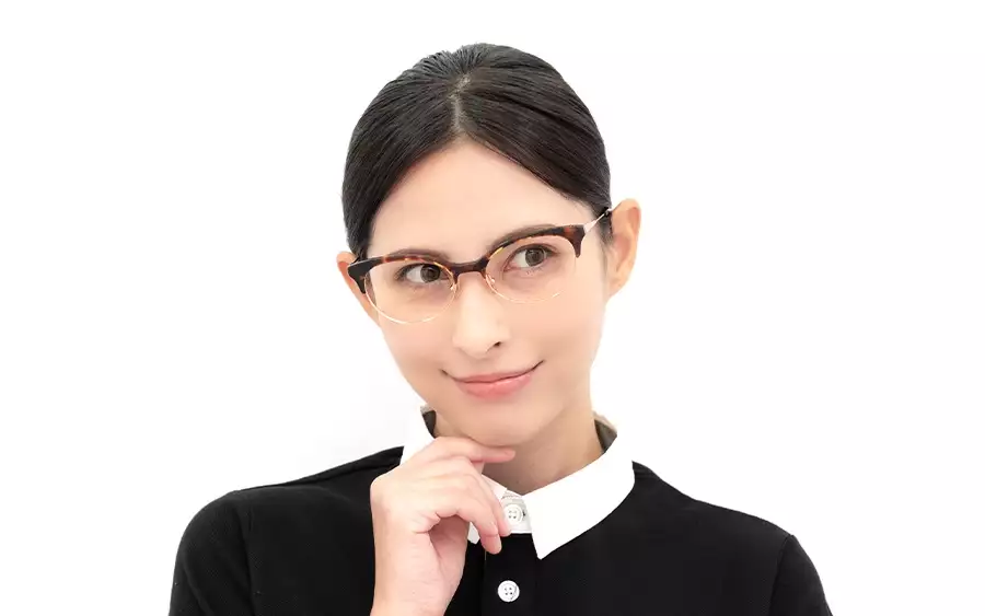 Eyeglasses Graph Belle EUGB214B-2A  Brown Demi 