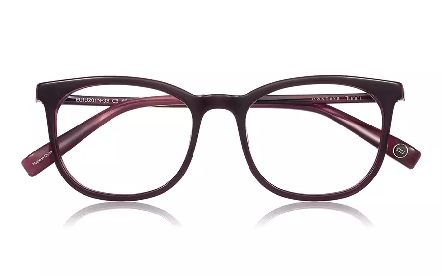 Eyeglasses Graph Belle EUJU201N-3S  Red 