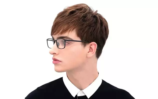 Eyeglasses OWNDAYS 花粉 2WAY GUARD PG2014T-1S  ブラック 