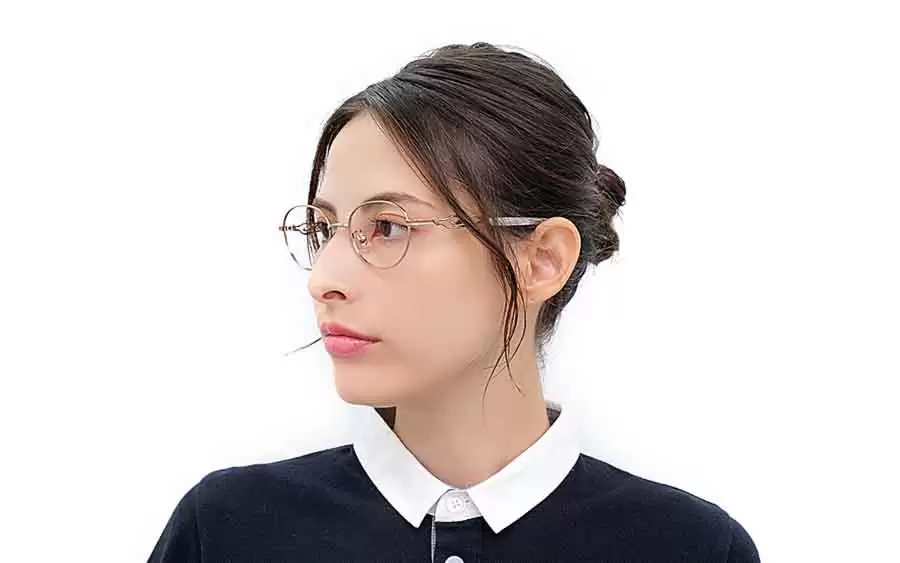 Eyeglasses OWNDAYS | ESSENTIAL AM1018G-4S  ライトピンク 