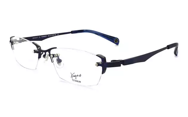 Eyeglasses K.moriyama KM1131-T  Navy 
