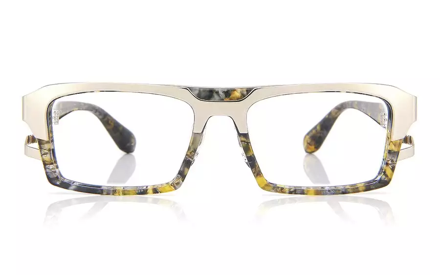 Eyeglasses BUTTERFLY EFFECT BE2021J-1A  ダークイエローデミ 