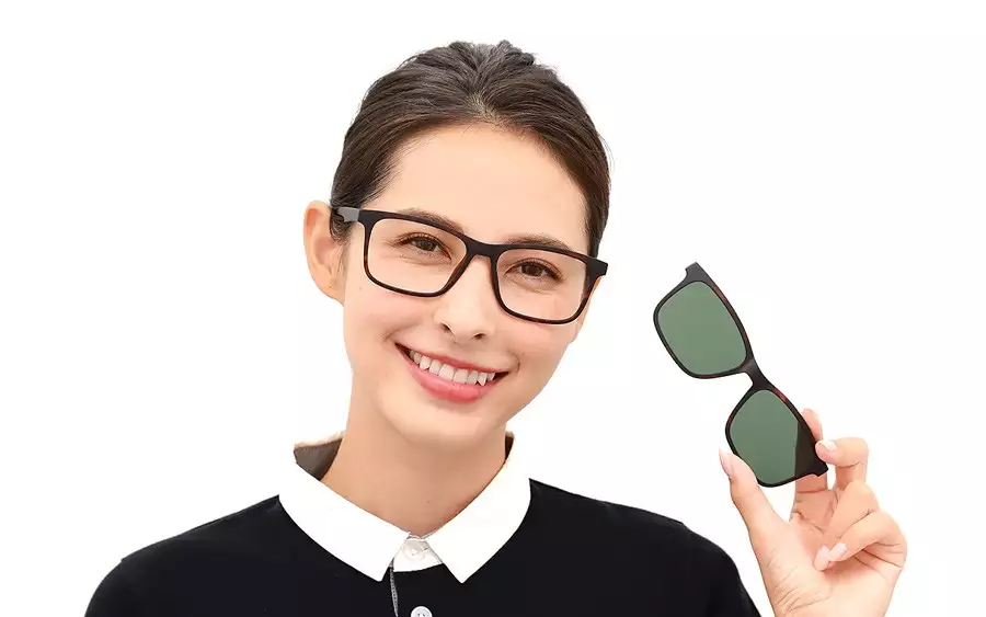 Eyeglasses OWNDAYS | SUN EUSNP203N-1S  Brown Demi 