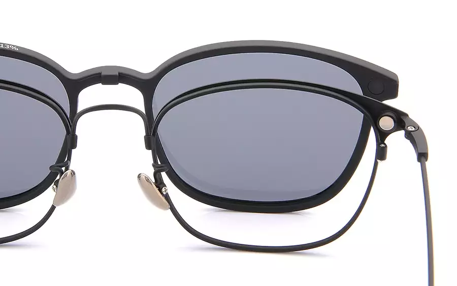 Eyeglasses Memory Metal MM1012B-0A  Matte Black 