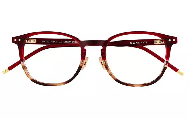 Eyeglasses OWNDAYS | ESSENTIAL SW2001J-8A  レッド 