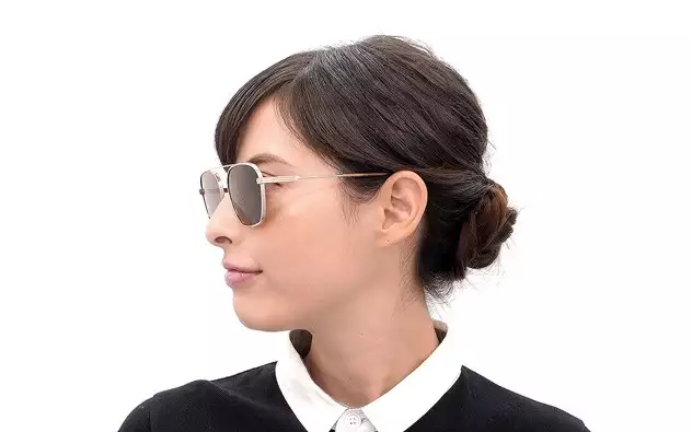 Sunglasses +NICHE NC1020B-0S  ゴールド 