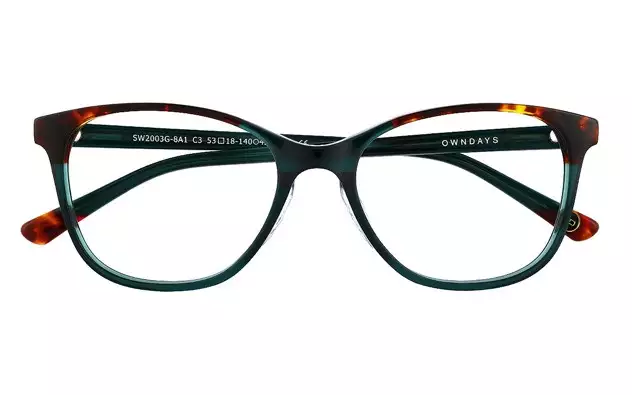 Eyeglasses OWNDAYS | ESSENTIAL SW2003G-8A  グリーン 