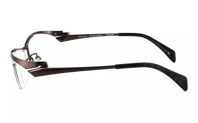 Eyeglasses K.moriyama KM1124-G  Matte Gun 