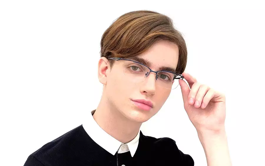 Eyeglasses K.moriyama KM1141T-1S  Red 