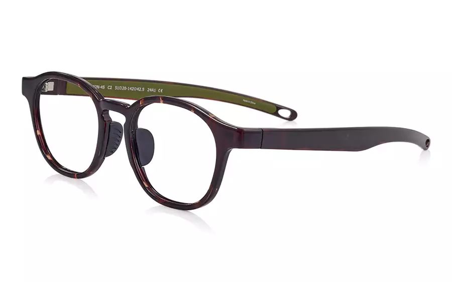 Eyeglasses OWNDAYS × FREAK'S STORE FK2002N-4S  Brown Demi 