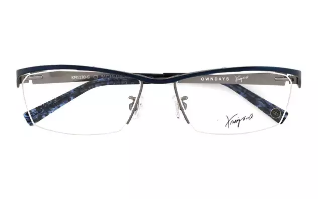 Eyeglasses K.moriyama KM1130-G  Navy 
