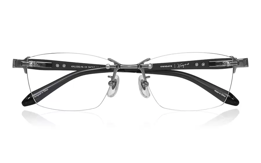 Eyeglasses K.moriyama KM1155G-4A  Silver 