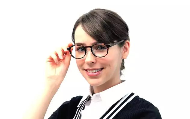 Eyeglasses FUWA CELLU FC2002-T  Navy 