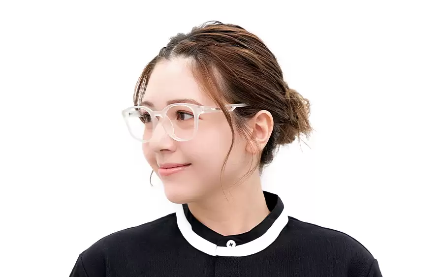 Eyeglasses OWNDAYS × Topologie TP-SNP2001_Bag  White 
