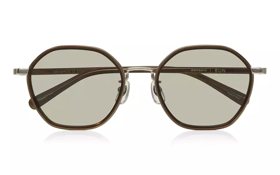 Sunglasses OWNDAYS | SUN SUN1084G-5S  Brown 