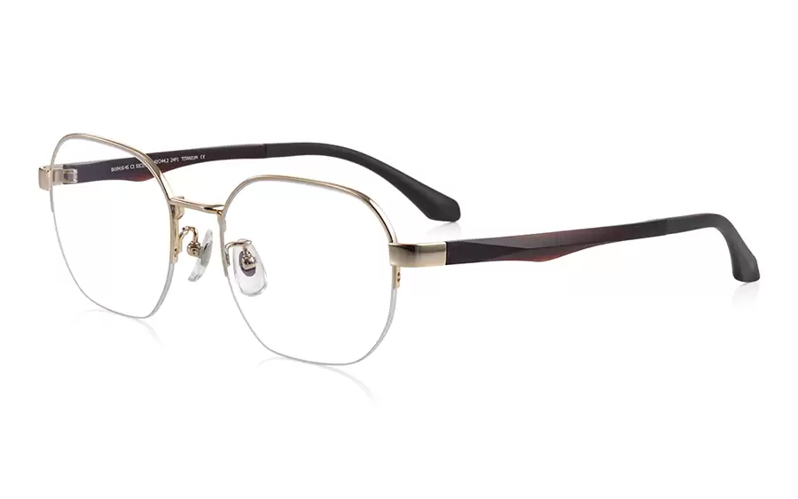 Eyeglasses OWNDAYS | ESSENTIAL BA1041G-4S  ゴールド 