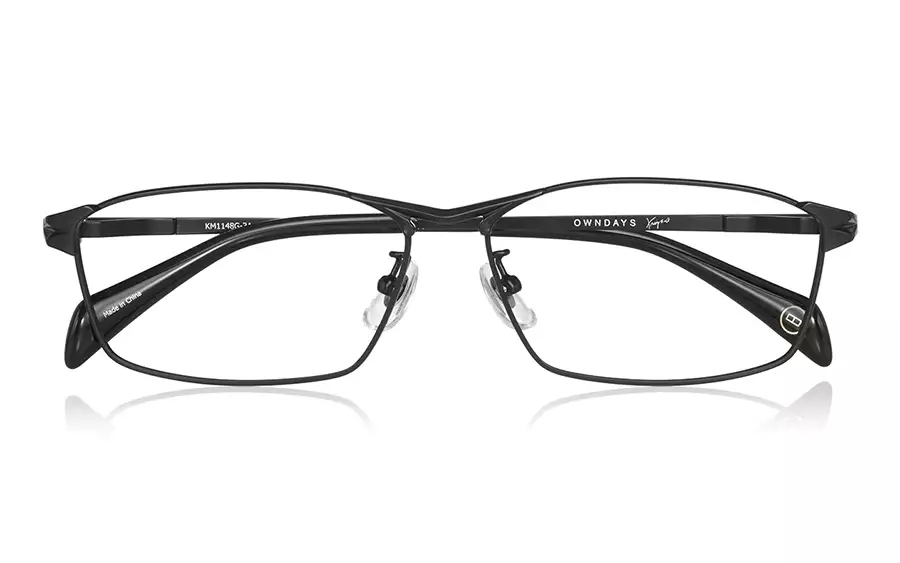 Eyeglasses K.moriyama KM1148G-3A  Matte Black 
