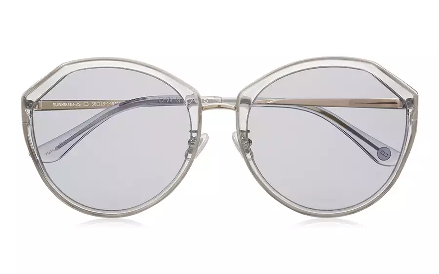 Sunglasses OWNDAYS | SUN SUN8003B-2S  ライトグレー 