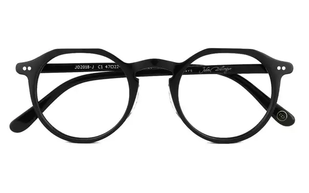 Eyeglasses John Dillinger JD2018-J  ブラック 