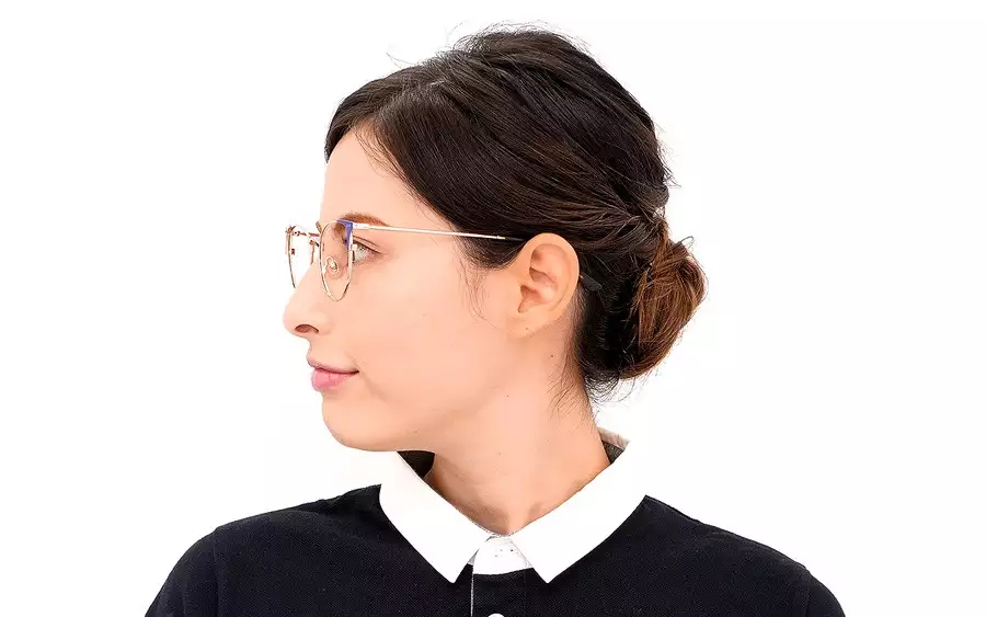 Eyeglasses Graph Belle EUGB101T-1S  ネイビー 