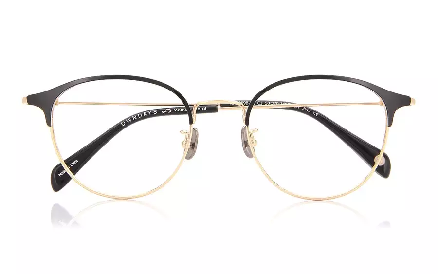 Eyeglasses OWNDAYS | AIR MM1009B-0A  ブラック 