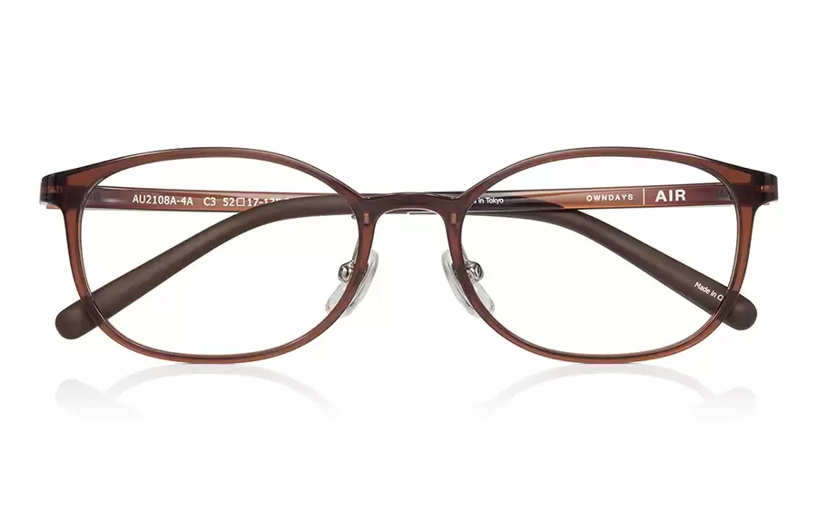 Eyeglasses OWNDAYS | AIR AU2108A-4A  クリアピンク 