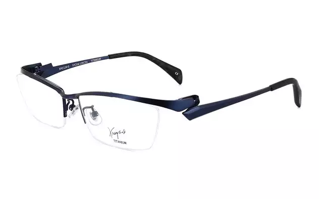 Eyeglasses K.moriyama KM1124-G  Matte Navy 