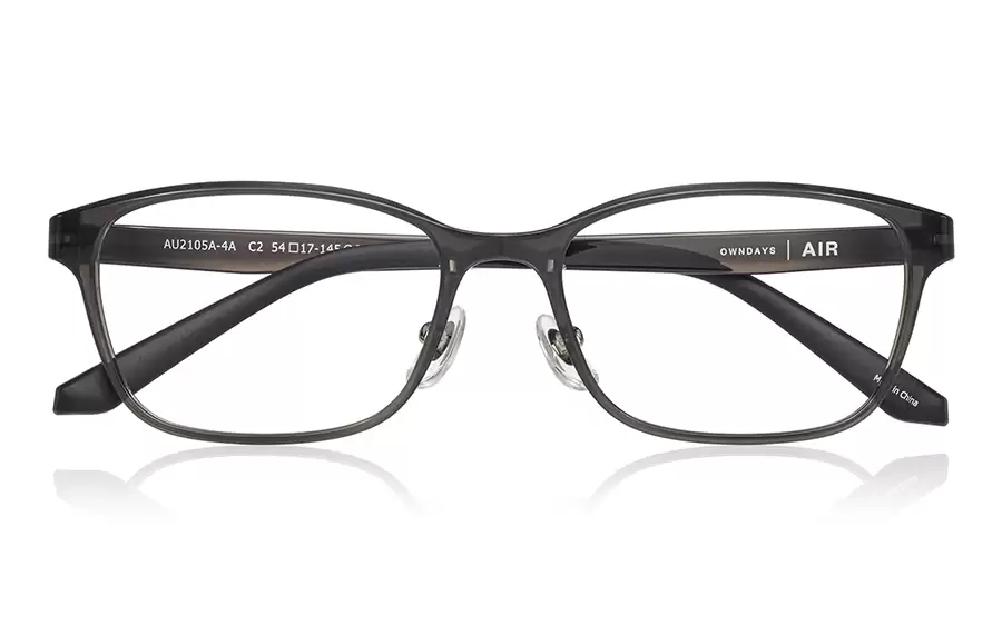 Eyeglasses OWNDAYS | AIR AU2105A-4A  クリアグレー 