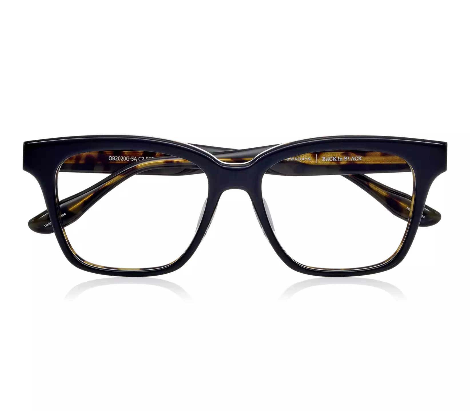 Eyeglasses BACK in BLACK OB2020G-5A  ブラウンデミ 