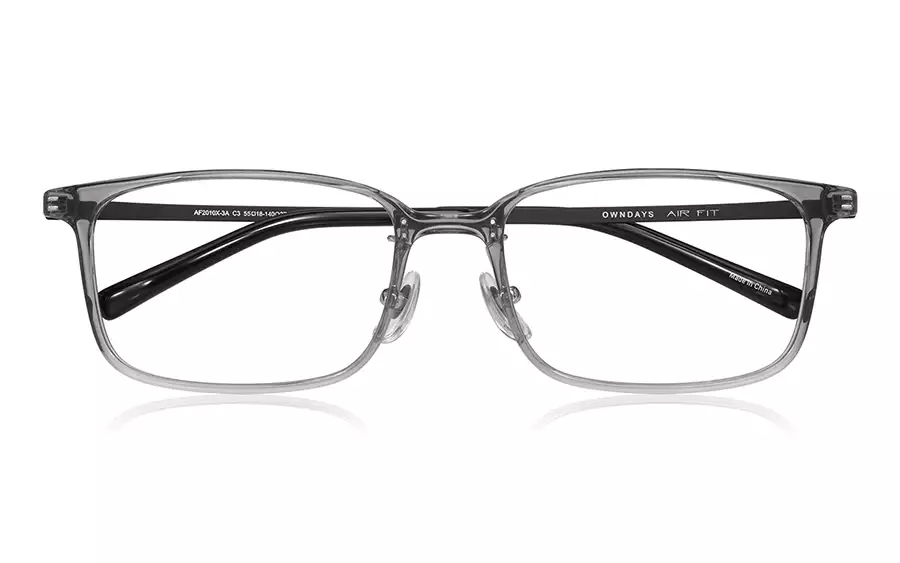 Eyeglasses OWNDAYS | AIR AF2010X-3A  Clear Gray 