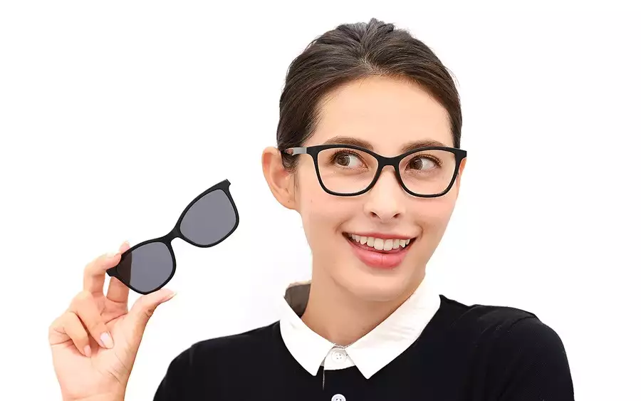 Eyeglasses OWNDAYS | SUN EUSNP204N-1S  Black 