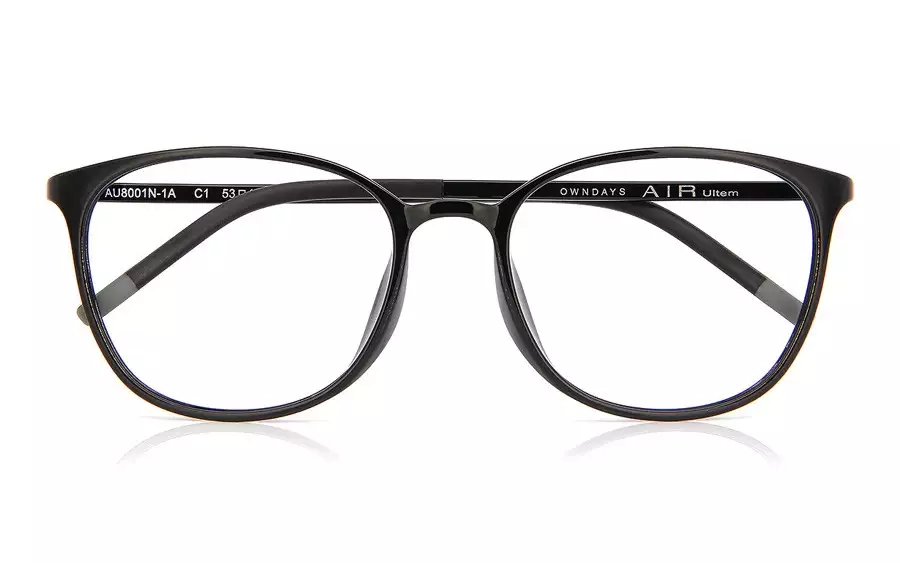 Eyeglasses OWNDAYS | AIR AU8001N-1A  Black 