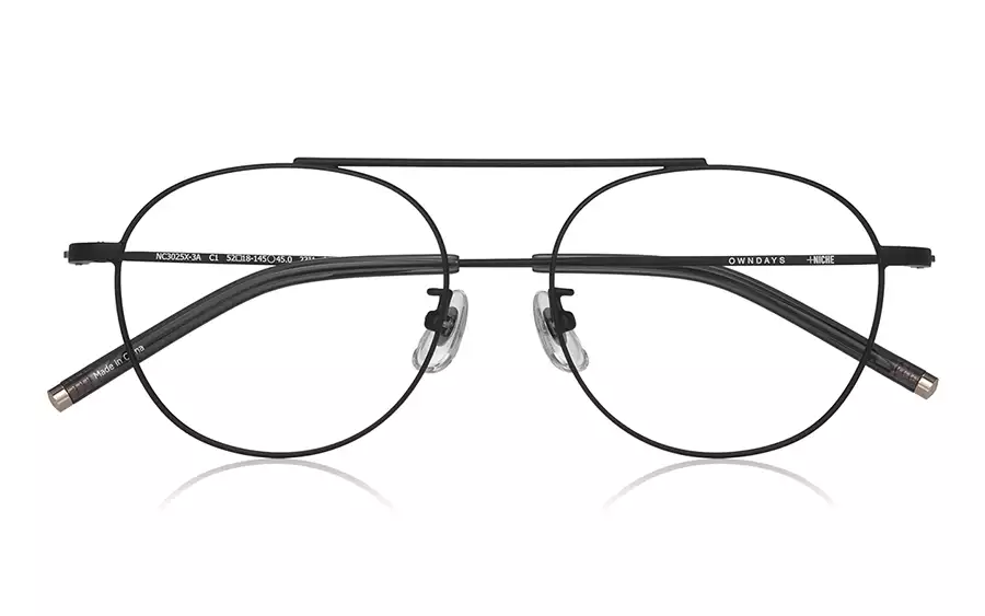Eyeglasses +NICHE NC3025X-3A  Matte Black 