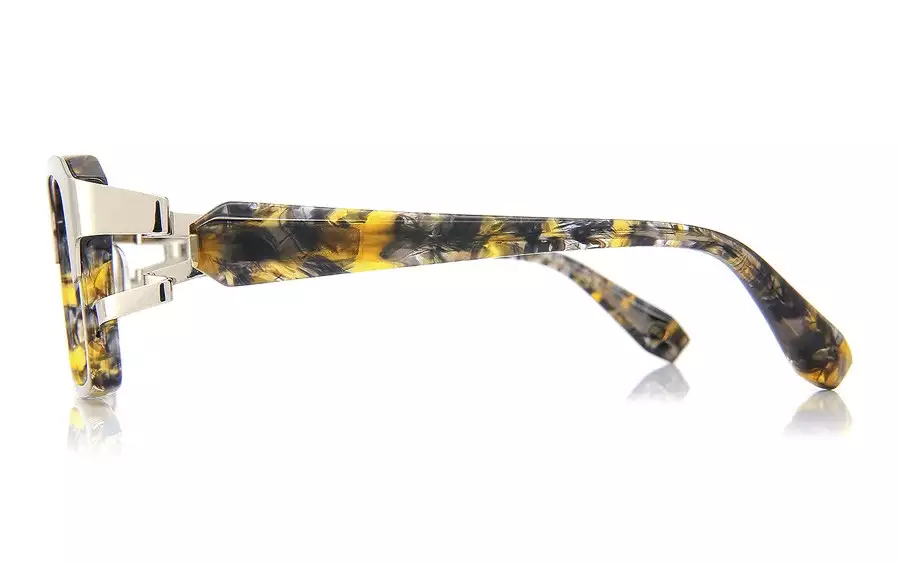 Eyeglasses BUTTERFLY EFFECT BE2021J-1A  ダークイエローデミ 