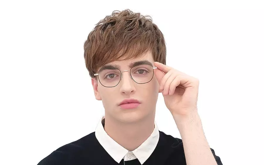 Eyeglasses John Dillinger JD1036Y-1S  ブラウン 