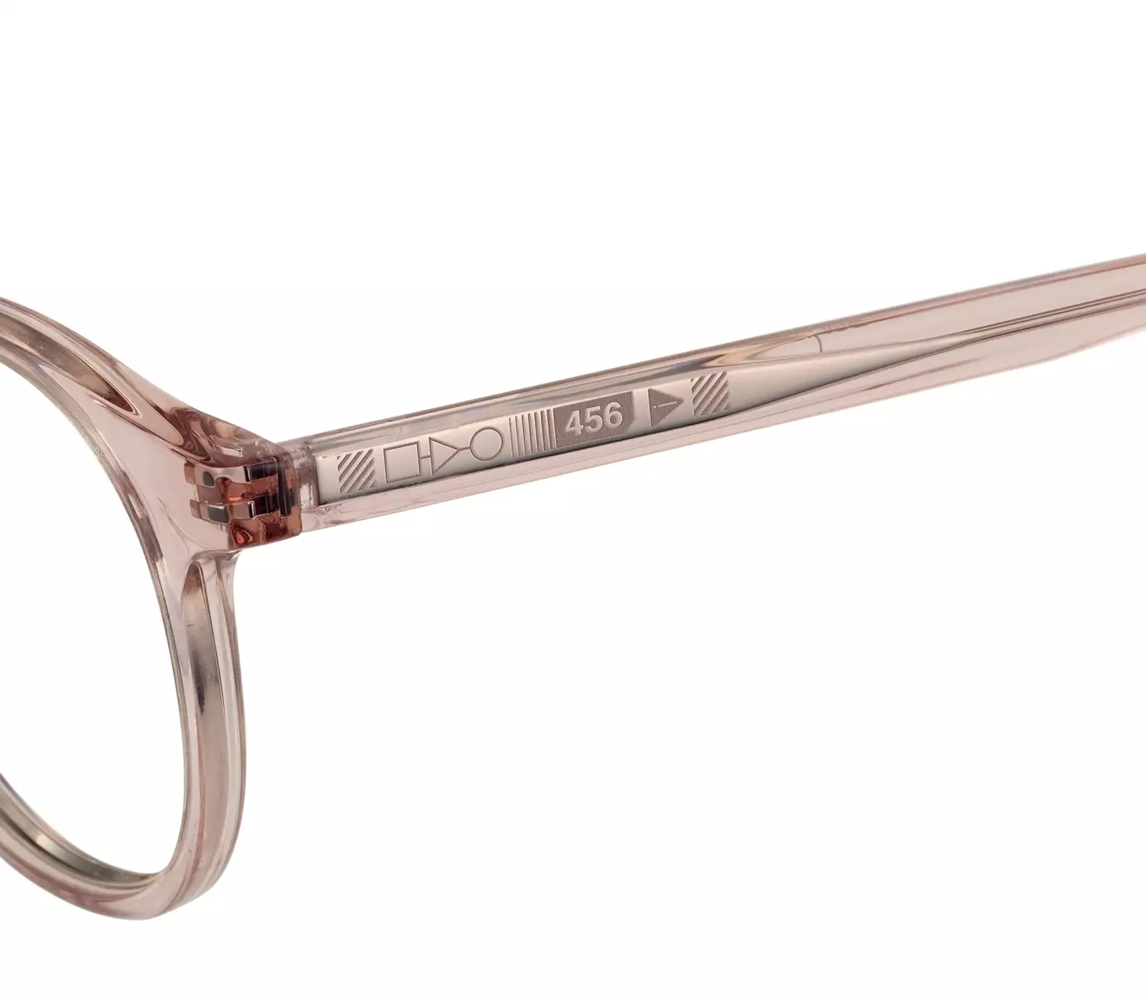 Eyeglasses イカゲーム × OWNDAYS SG2002N-5S  クリアピンク 