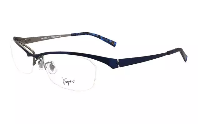 Eyeglasses K.moriyama KM1129-G  Navy 