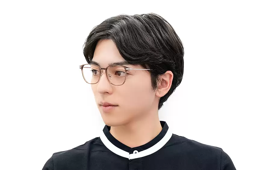 Eyeglasses OWNDAYS | AIR AU2112A-5S  Brown 