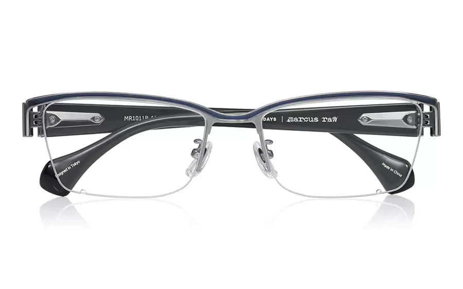 Eyeglasses marcus raw MR1011B-4A  シルバー 