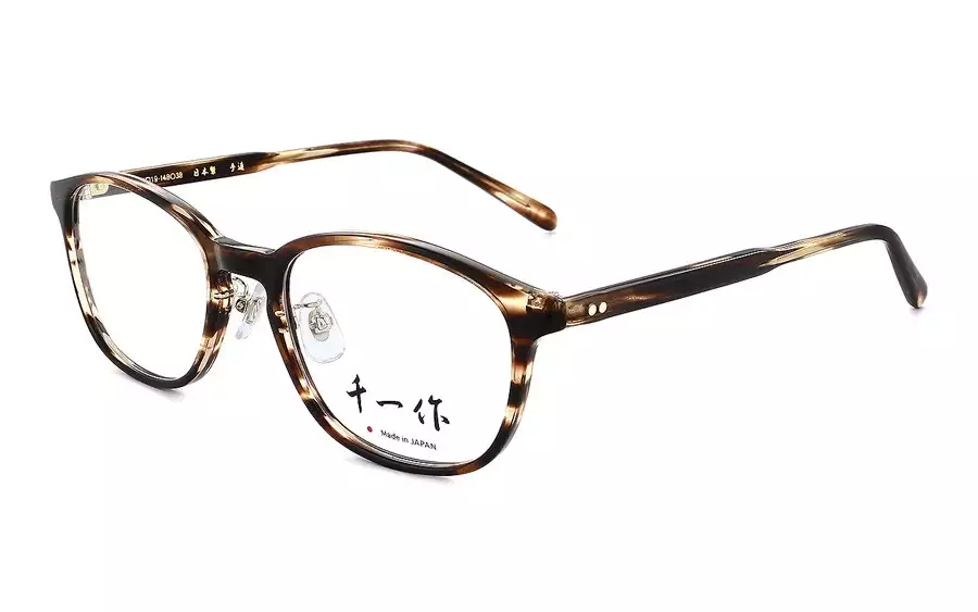 Eyeglasses 千一作 SENICHI12  Brown Sasa 