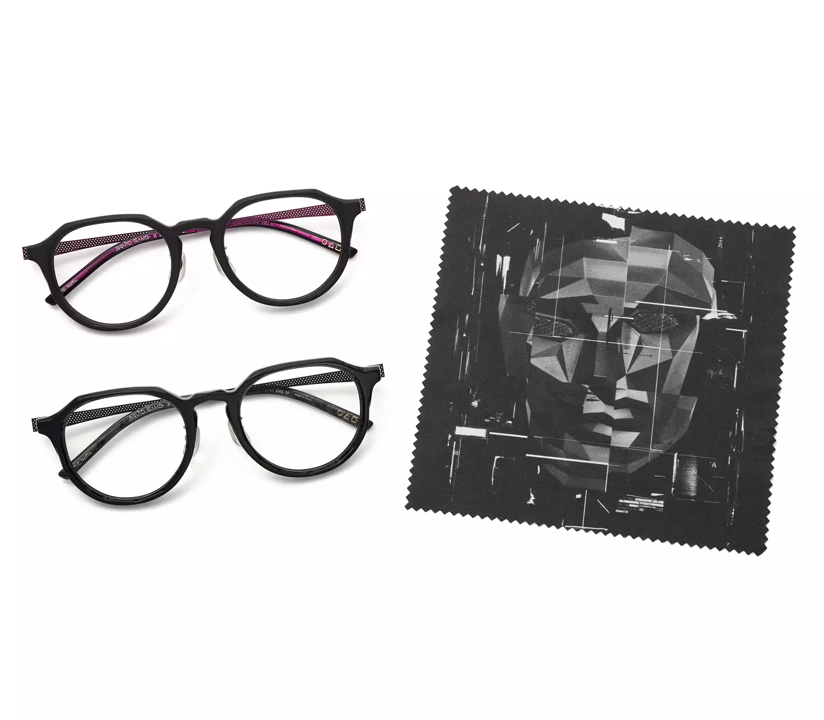 Eyeglasses イカゲーム × OWNDAYS SG2001G-5S  ブラック 