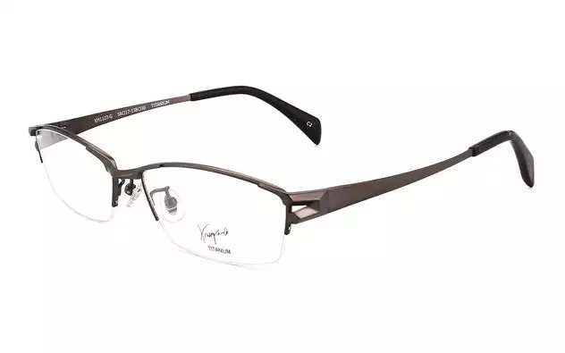 Eyeglasses K.moriyama KM1127-G  Matte Gun 