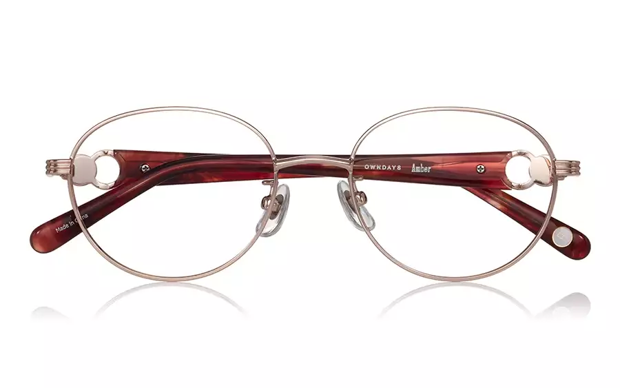 Eyeglasses OWNDAYS | ESSENTIAL AM1017A-3A  Pink Gold 