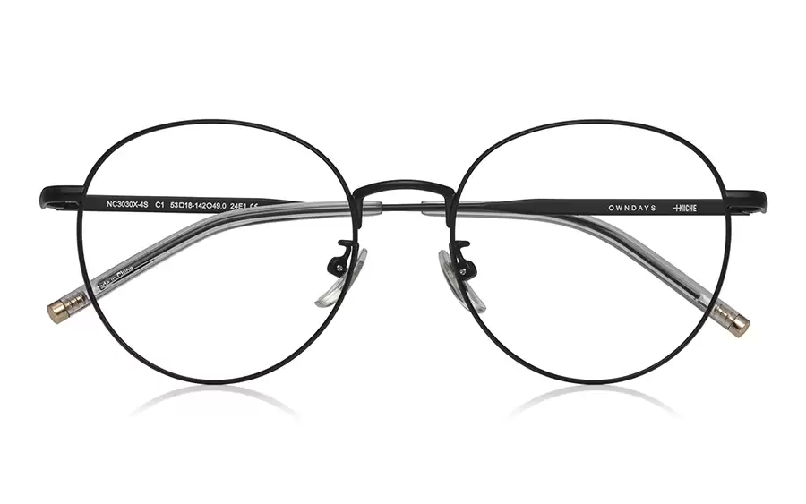 Eyeglasses +NICHE NC3030X-4S  Matte Black 