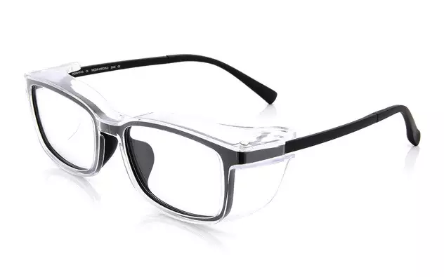 Eyeglasses OWNDAYS 花粉 2WAY GUARD PG2014T-1S  ブラック 