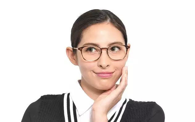 Eyeglasses Graph Belle GB2015-D  Light Brown Demi 
