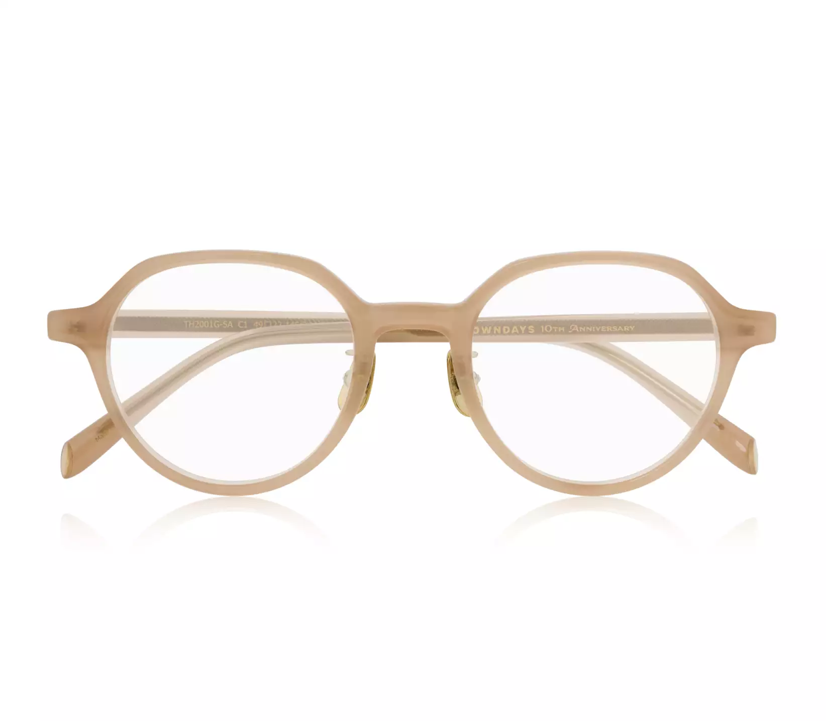 Eyeglasses OWNDAYS 10th ANNIVERSARY TH2001G-5A  ライトブラウン 