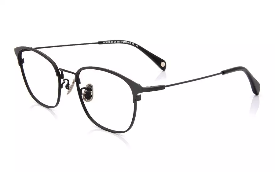 Eyeglasses Memory Metal MM1012B-0A  Black 