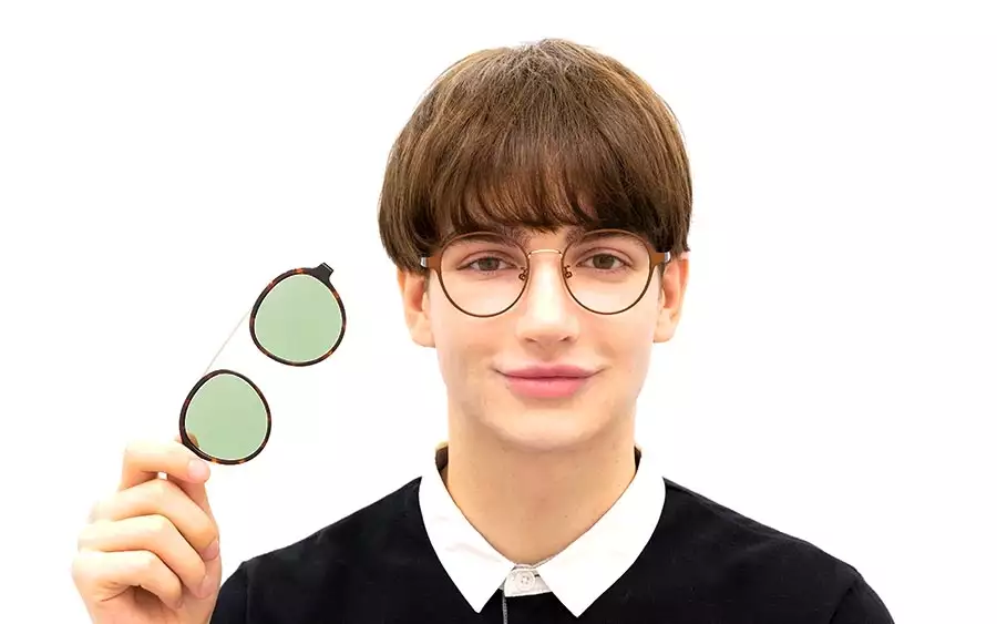 Eyeglasses OWNDAYS | SUN SNP1015N-2S  Matte  Brown 