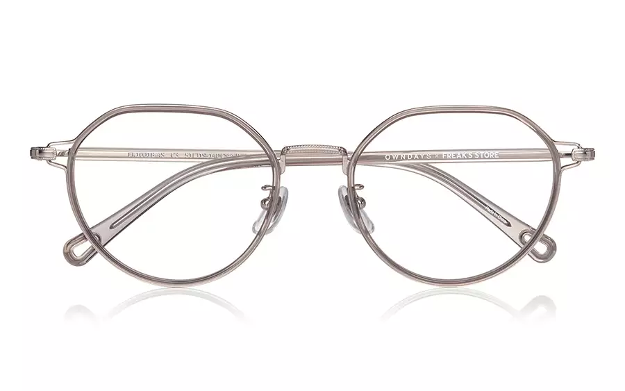 Eyeglasses OWNDAYS × FREAK'S STORE FK1001B-4S  Clear Beige 